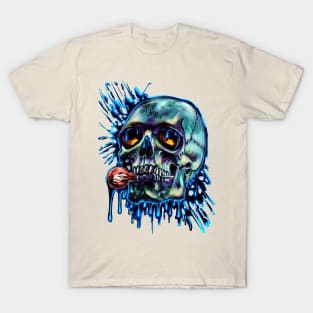 Drippy Sucker Skull T-Shirt